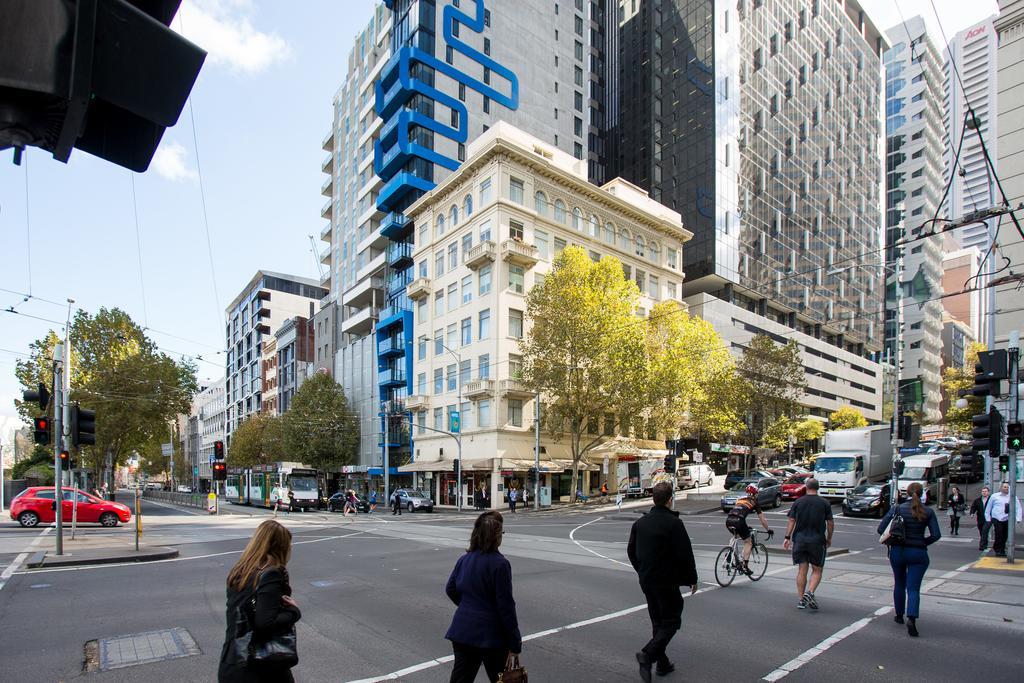 1 Exhibition Apartment Hotel Melbourne City Zimmer foto